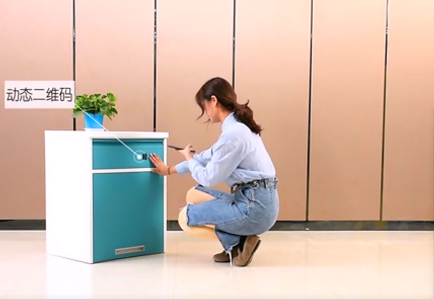 手机扫码陪护床体验,千鸣共享陪护床,入柜式扫码陪护床