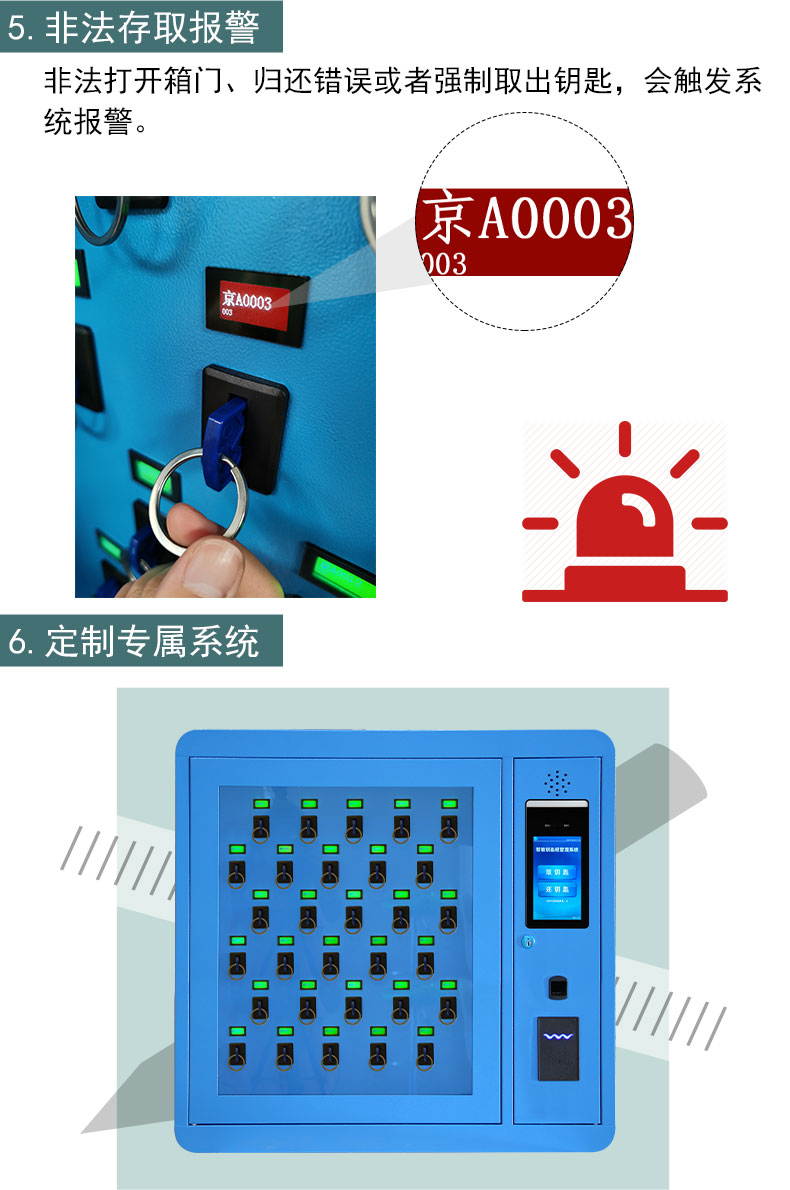 汽车仓库钥匙柜,落地式壁挂式多位钥匙箱,酒店房门管理钥匙保险柜