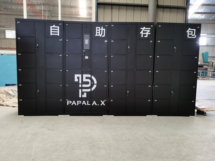 定制柜生产厂家,千鸣定制柜取餐柜更衣柜,不锈钢柜人脸识别存包柜